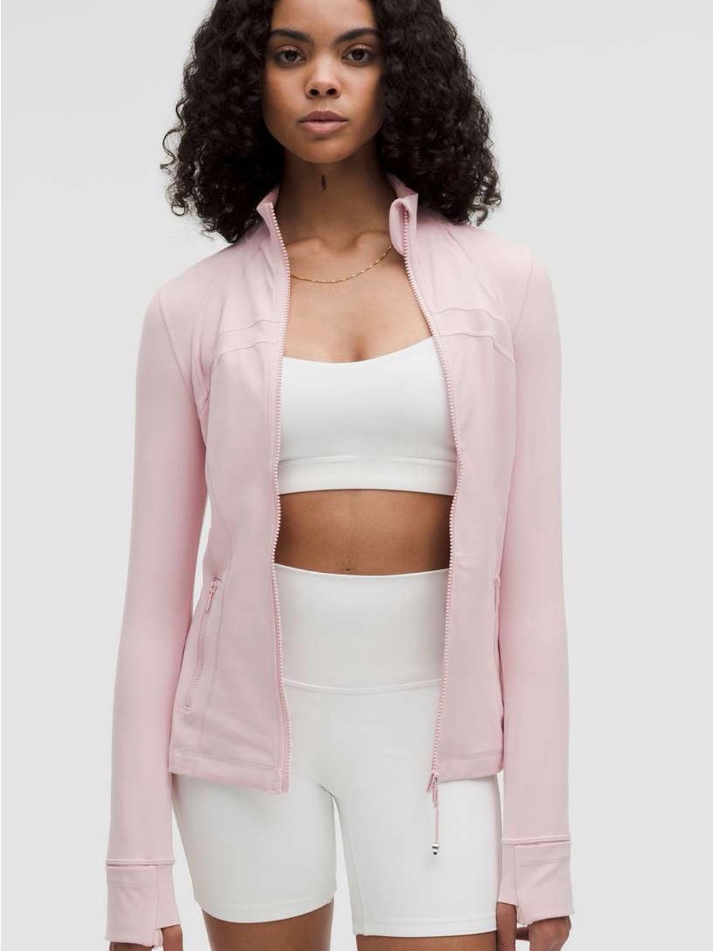 Lululemon Define Jacket Cropped (Pink Haze)